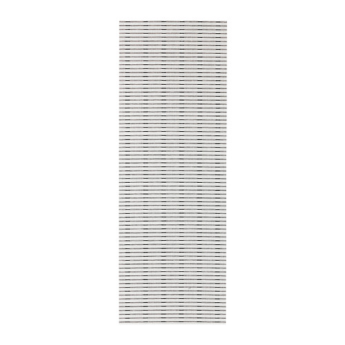 [오빠랑이케아가자] LAPPLJUNG 패널커튼, 화이트/블랙(60x300cm) /802.316.57