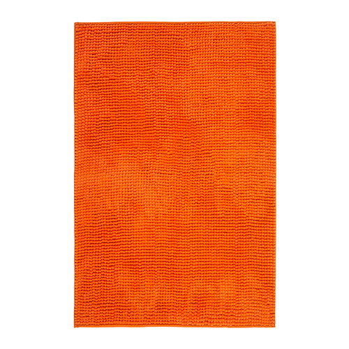[오빠랑이케아가자] TOFTBO 욕실매트, 오렌지(60x90cm)/402.671.01