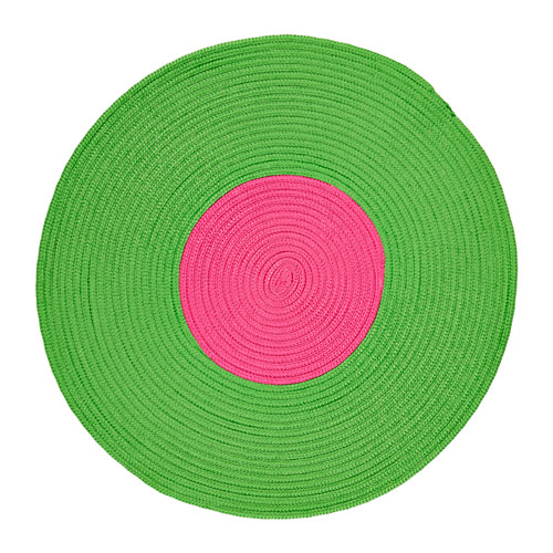 [오빠랑이케아가자] STICKAT 편직러그, 그린, 핑크(75 cm)/102.962.61