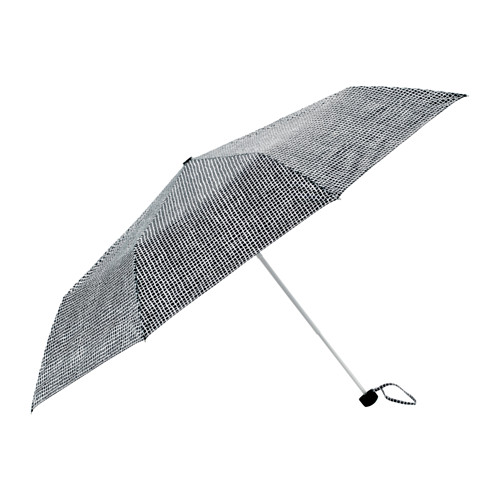 [오빠랑이케아가자] KNALLA 우산, 접이식 블랙/화이트/103.304.96