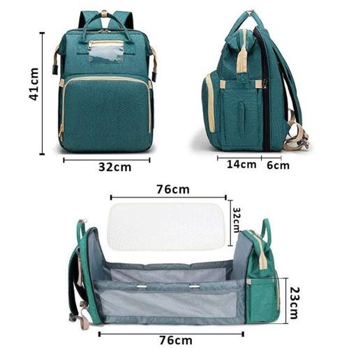 해외 무료배송 대용량 방수 USB 엄마 가방 기저귀 배낭 가방 엄마 베이비 다기능 야외 여행 기저귀 가방 베이비 케어