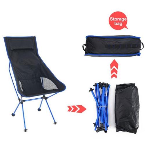 해외 무료배송휴대용 접이식 의자 야외 캠핑 의자 비치 낚시 Max150kg 등받이 접이식 피크닉 바베큐 접이식 갑판 의자 하이킹