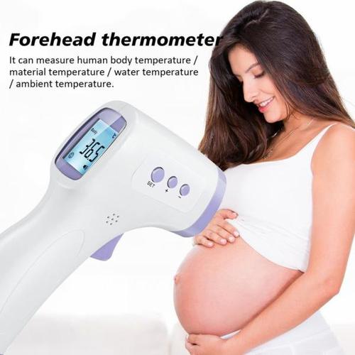 해외 무료배송 2020 비 접촉 온도계 적외선 온도계이 마 몸 아기 성인 야외 홈 디지털 적외선 발열 귀 온도계