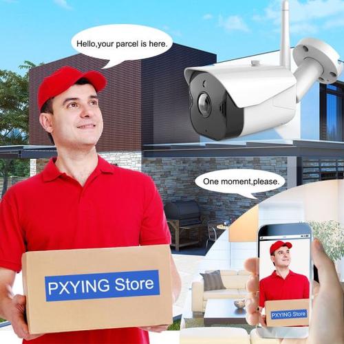 해외 무료배송IP 카메라 CCTV 시스템 와이파이 1080P IP66 방수 나이트 비전 양방향 오디오 야외 홈 보안 알람 비디오 감시 키트