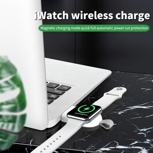 해외 무료배송 휴대용 USB 시계 충전기 마그네틱 무선 충전기 애플 iWatch 시리즈 5 4 3 2 1 어댑터 무선 빠른 충전 케이블