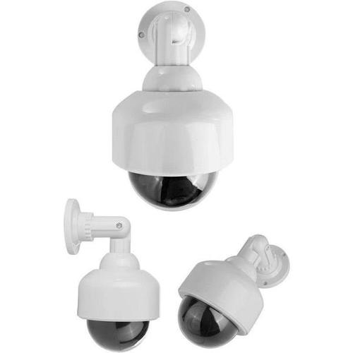 해외 무료배송더미 가짜 카메라 CCTV 감시 카메라 숍 홈 보안 LED 라이트 시뮬레이션 카메라 방수 야외 카메라