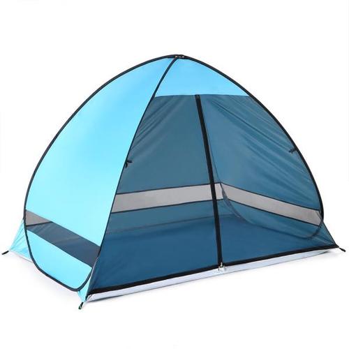 해외 무료배송 자동 인스턴트 팝업 해변 텐트 캠핑 매트 경량 야외 UV 보호 캠핑 낚시 텐트 bana 나 태양 대피소