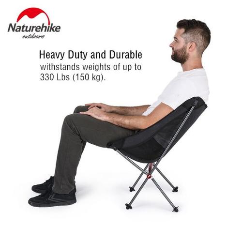 해외 무료배송Naturehike 휴대용 야외 캠핑 의자 낚시 피크닉 의자 접이식 야외 의자 접이식 경량 컴팩트 시트