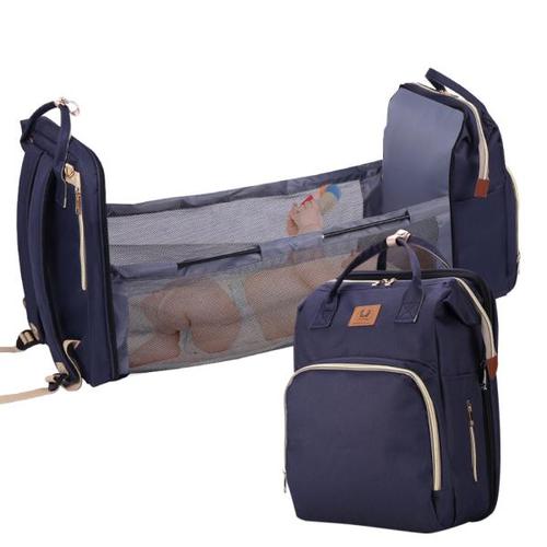 해외 무료배송 아기 기저귀 가방 침대 배낭 엄마를위한 출산 가방 유모차 기저귀 가방 베이비 케어 무료 후크에 대한 대용량 간호 가방