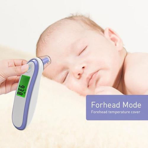 해외 무료배송 BOXYM 아기 온도계 적외선 디지털 방식으로 LCD 몸 측정 Термометр 이마 귀 비 접촉 몸 아이들 Termômetro