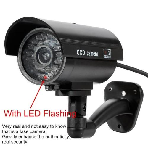 해외 무료배송야외/실내 가짜 더미 감시 보안 CCTV 카메라 LED 빛 보안 TL-2600 방수 가짜 카메라 Dropship
