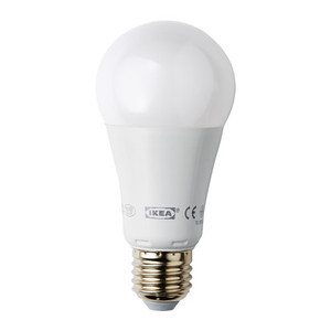[오빠랑이케아가자] LEDARE LED전구 E26 1000루멘, 밝기조절, 구형 구형 오팔 화이트/402.847.61