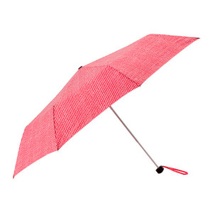 [오빠랑이케아가자] KNALLA 우산, 접이식 레드/화이트/703.304.98