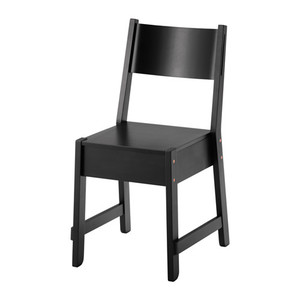 [오빠랑이케아가자] NORRÅKER 의자, 블랙/603.015.28
