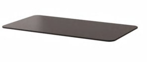 이케아 BEKANT 베칸트 테이블상판 블랙브라운 160x80 cm 403.663.04