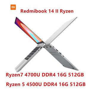해외 무료배송 Xiaomi Redmibook 14 II 노트북 Ryzen7 4700U Ryzen 5 4500U DDR4 듀얼 RAM 512GB SSD Windows 10 MIMO