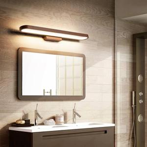 해외 무료배송 현대 LED 벽 램프 및 미러 조명 커피 0.4-1.2M Anti-fog LED 욕실 조명 드레싱 테이블/화장실/욕실 sconce &amp; Mirror lam