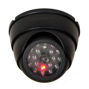 해외 무료배송더미 돔 가짜 카메라 가짜 iP 보안 Vedio 깜박이 LED 라이트 홈 스토어 보안 CCTV 비디오 감시 액세서리