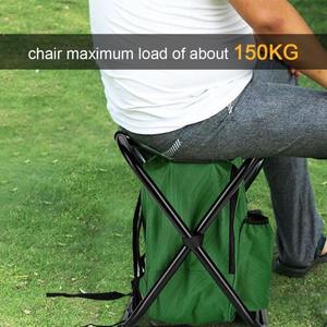해외 무료배송접이식 캠핑 낚시 의자 배낭 휴대용 장비 가방 접는 의자 피크닉 야외 캠핑 의자 좌석 하이킹