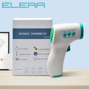 해외 무료배송 새로운 ℃/℉ 온도계 적외선 디지털 방식으로 IR LCD 아기 이마 및 귀 비 접촉 성숙한 몸 발열 배려 측정 Termometro