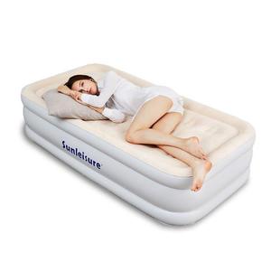 해외 무료배송 소파 침대, 휴대용 침대, 붙박이 펌프를 가진 팽창식 침대 (유럽 마개)