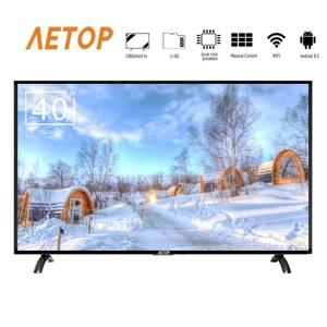 해외 무료배송 AETOP crt tv 40 인치 LED televisores HD 스마트 led tv 안드로이드 8.0 텔레비전
