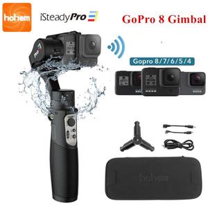 해외 무료배송 GoPro 8 액션 카메라 용 3 축 짐벌 안정기 Gopro Hero 8,7,6,5,4,3, Osmo Action Hohem iSteady Pro 3 용 핸드 헬드