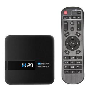 해외 무료배송 H20 스마트 TV 박스 셋톱 박스 안드로이드 10 미디어 플레이어 3D 비디오 Youtube Netflix 2.4G Wifi 1 + 8GB TV 수신기 (EU 플러