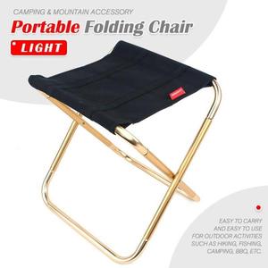 해외 무료배송휴대용 접이식 의자 낚시 의자 경량 피크닉 캠핑 의자 접이식 알루미늄 헝겊 야외 휴대용 휴대하기 쉬운