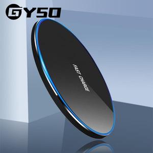 해외 무료배송 GYSO Qi 무선 충전기 패드 20W 빠른 충전 삼성 S20 S10 참고 10 iPhone 11 Pro Xs Max X 8 Plus 무선 빠른 충전