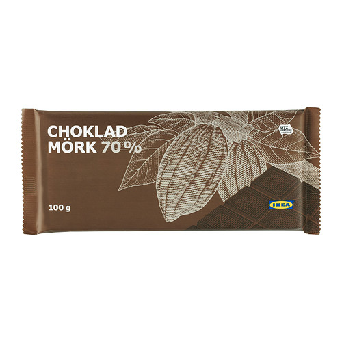 쇼클라드 뫼르크 70%/다크 초콜릿 70%, UTZ 인증