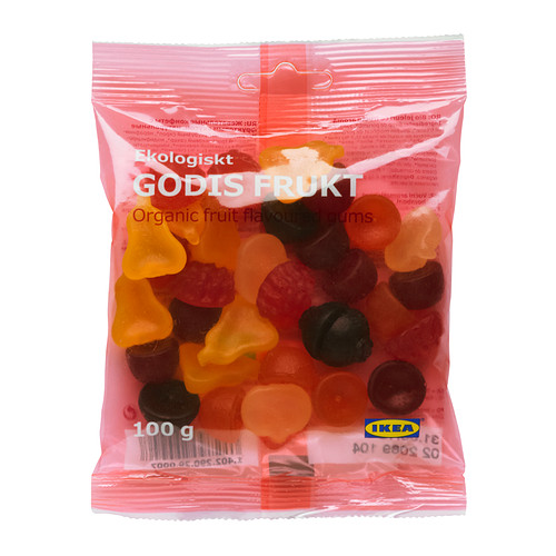 고디스 프룩트/과일맛사탕, 유기농