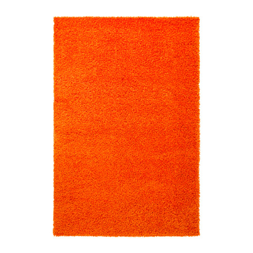 이케아 HAMPEN 장모러그, 오렌지/503.057.58/(133x195cm)