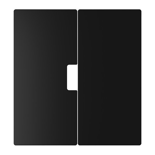 [오빠랑이케아가자] STUVA MÅLAD 도어, 블랙(60x64 cm)/102.518.75