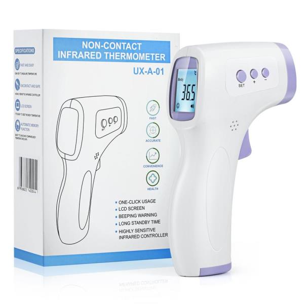 해외 무료배송 적외선 Thermomet 이마 몸 비 접촉 온도계 아기 성인 발열 귀 termometro infrarojo digital термометр