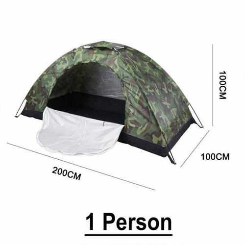 해외 무료배송 야외 캠핑 텐트 캠핑 하이킹에 대 한 휴대용 1 사람 방수 접는 e 텐트 위장