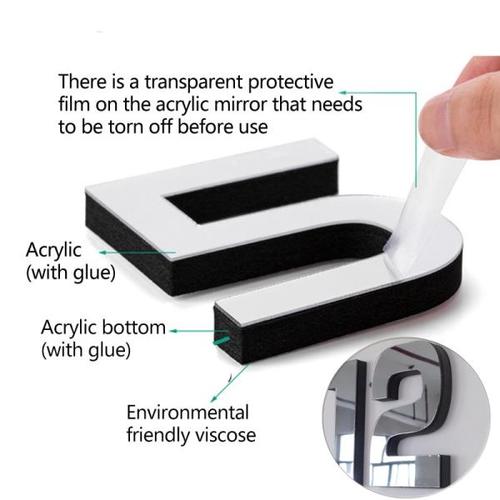 해외 무료배송 2020 새로운 벽시계 3D DIY 시계 아크릴 거울 스티커 홈 장식 거실 석영 바늘 자기 접착제 교수형 시계
