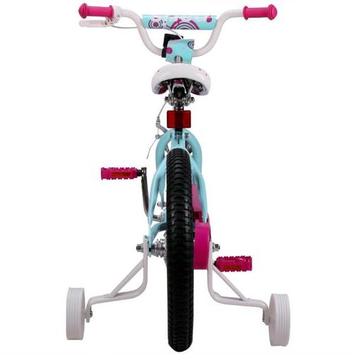 해외 무료배송 12 14 16 인치 파리 소녀 키즈 자전거 핑크와 블루 키즈 자전거 V 브레이크 및 소녀를위한 훈련 바퀴