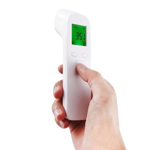 해외 무료배송 2020 새로운 적외선 온도계이 마 바디 비 접촉 온도계 아기 성인 야외 홈 디지털 적외선 발열 온도계