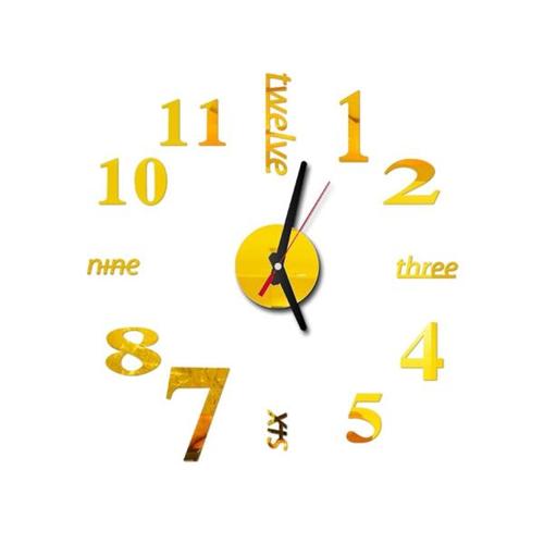 해외 무료배송 2019 새로운 아크릴 거울 벽시계 석영 시계 reloj 드 pared 현대 디자인 대형 장식 시계 유럽 아크릴 스티커 18