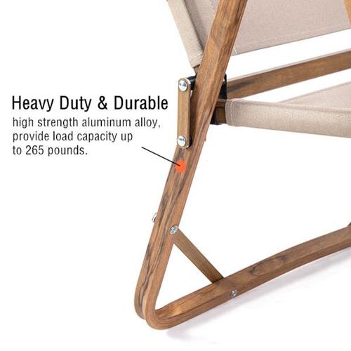해외 무료배송Naturehike 휴대용 컴팩트 헤비 듀티 알루미늄 합금 접이식 의자 접이식 캠핑 등받이 안락 의자