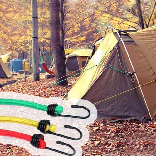 해외 무료배송 야외 1.2m 확장 탄성 8mm 거친 꽉 텐트 캠핑 windproof 빨랫줄 번들 수하물