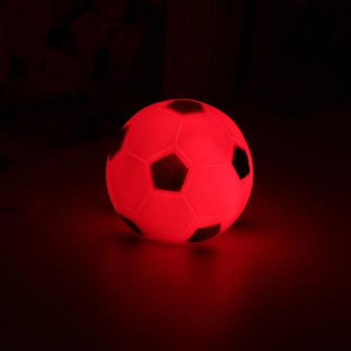 해외 무료배송 ICOCO 품질 색상 변경 축구 LED 야간 조명 분위기 파티 크리스마스 홈 인테리어 야간 조명 어린이를위한 훌륭한 선물