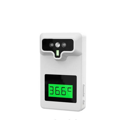 해외 무료배송 비접촉 디지털 적외선 온도 측정 벽 마운트 온도계 스마트 센서 자동 성인 온도 검출기