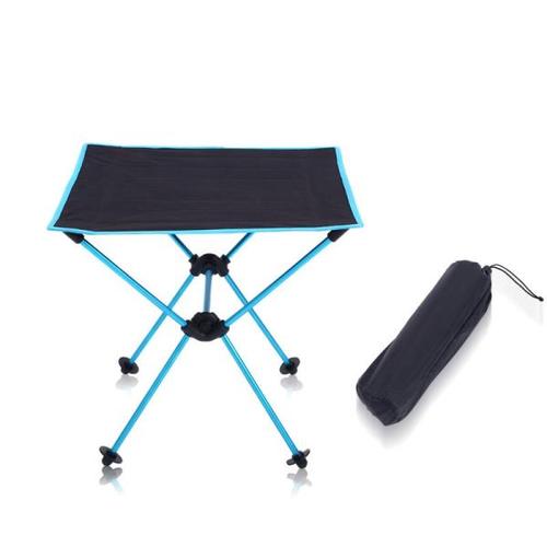 해외 무료배송 휴대용 옥스포드 헝겊 캠핑 테이블 경량 Foldable 안정적인 mesas plegables 야외 여행 하이킹 피크닉 바베큐 접는 테이블