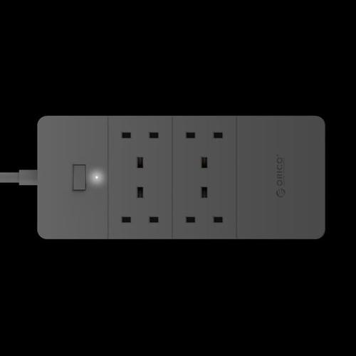 해외 무료배송 ORICO USB 전원 스트립 영국 플러그 4 6 8 AC 콘센트 전원 소켓 5 USB 포트 서지 보호 연장 코드 어댑터 1.5M 전원 케이블