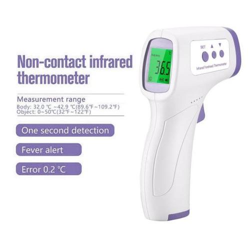 해외 무료배송 직업 적외선 Thermomet 이마 몸 비 접촉 온도계 아기 성인 발열 귀 termometro infrarojo digital термометр