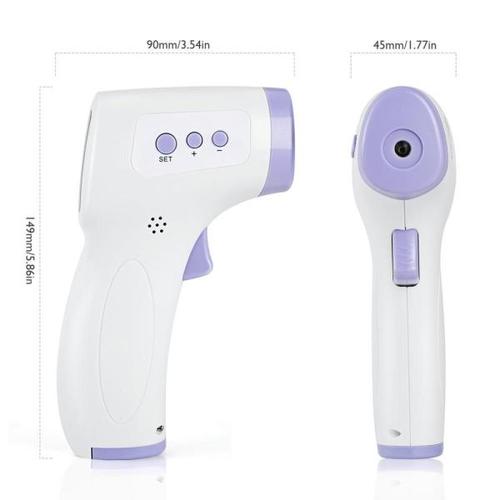 해외 무료배송 적외선 Thermomet 이마 몸 비 접촉 온도계 아기 성인 발열 귀 termometro infrarojo digital термометр