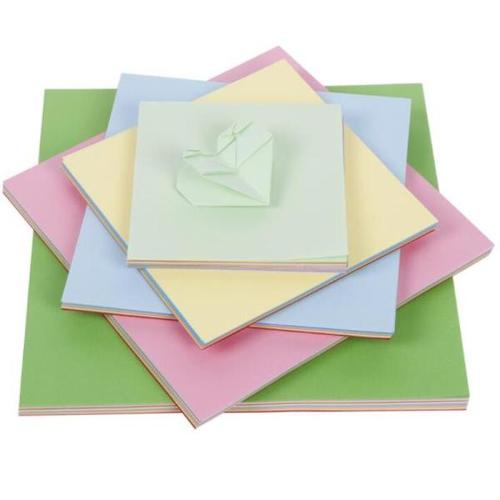 해외 무료배송 100pcs 광장 종이 접기 종이 더블 사이드 솔리드 컬러 접는 종이 여러 가지 빛깔의 아이 수제 DIY Scrapbooking 공예 장식