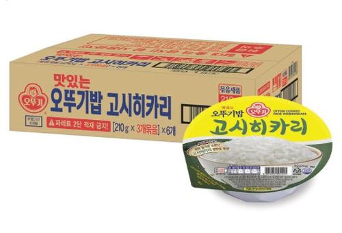 4시이전 당일배송 무료배송 코스트코 오뚜기밥 고시히카리 210g x 18개/ 최소구매2